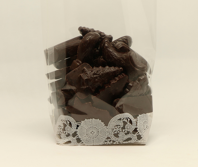 Sujets de Noël chocolat noir – Sachet 270g - Chocogil – boutique